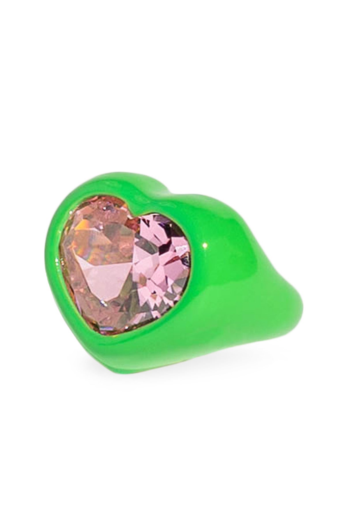 Luxury Heart Ring for Women - Elegant Gold Plated Fashion Jewelry Gift for Valentine's Day, Anniversary & Date Night