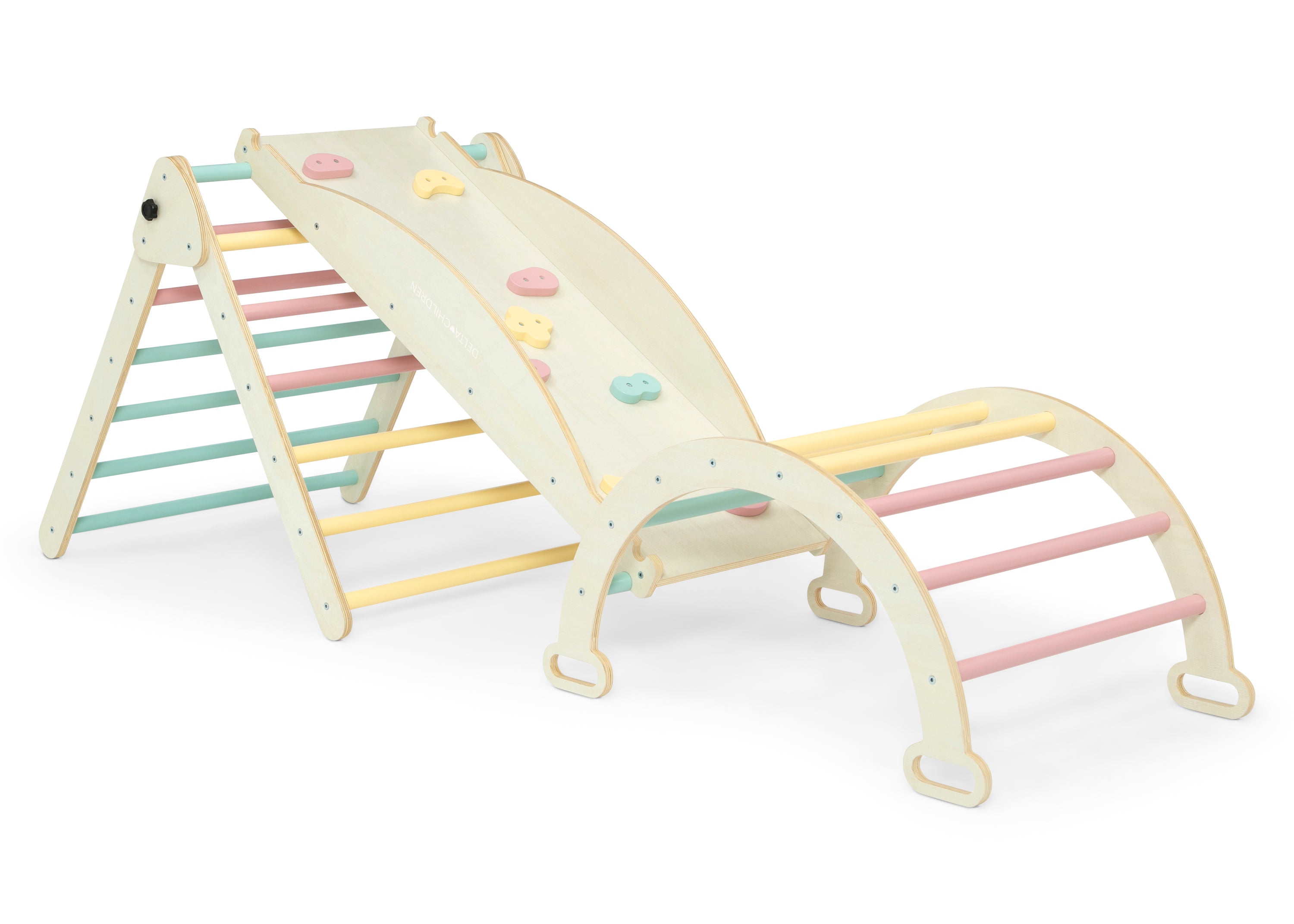 Lil’ Climber Gym - Indoor Climbing Playground for Toddlers & Kids | Safe Home Play Equipment for Active Children | Perfect for Playrooms, Daycares & Indoor Play Areas