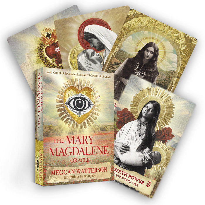 Mary Magdalene Oracle Cards - Divine Feminine Spiritual Guidance Deck for Meditation, Healing & Intuition - Perfect for Tarot Readers, Lightworkers & Sacred Rituals
