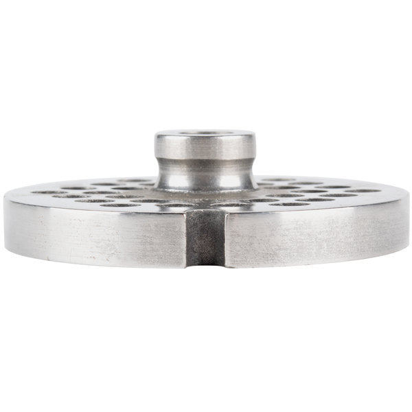 Premium Globe L00672 Meat Grinder Plate - Heavy Duty Stainless Steel Grinding Disc for Home Kitchen & Commercial Use - Perfect for Ground Beef, Sausage, Burger Patties & Pet Food Preparation