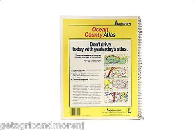 Hagstrom Ocean County Atlas Large Scale - Detailed Road Map for Travel, Hiking & Outdoor Adventures in New Jersey
