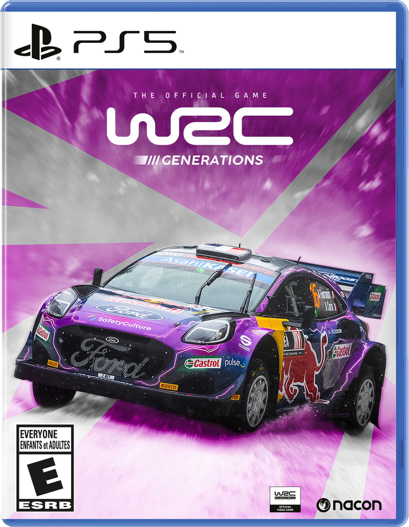 WRC Generations PS5 Game - Official Rally Racing Simulation for PlayStation 5 | Perfect for Racing Enthusiasts & Competitive Gamers