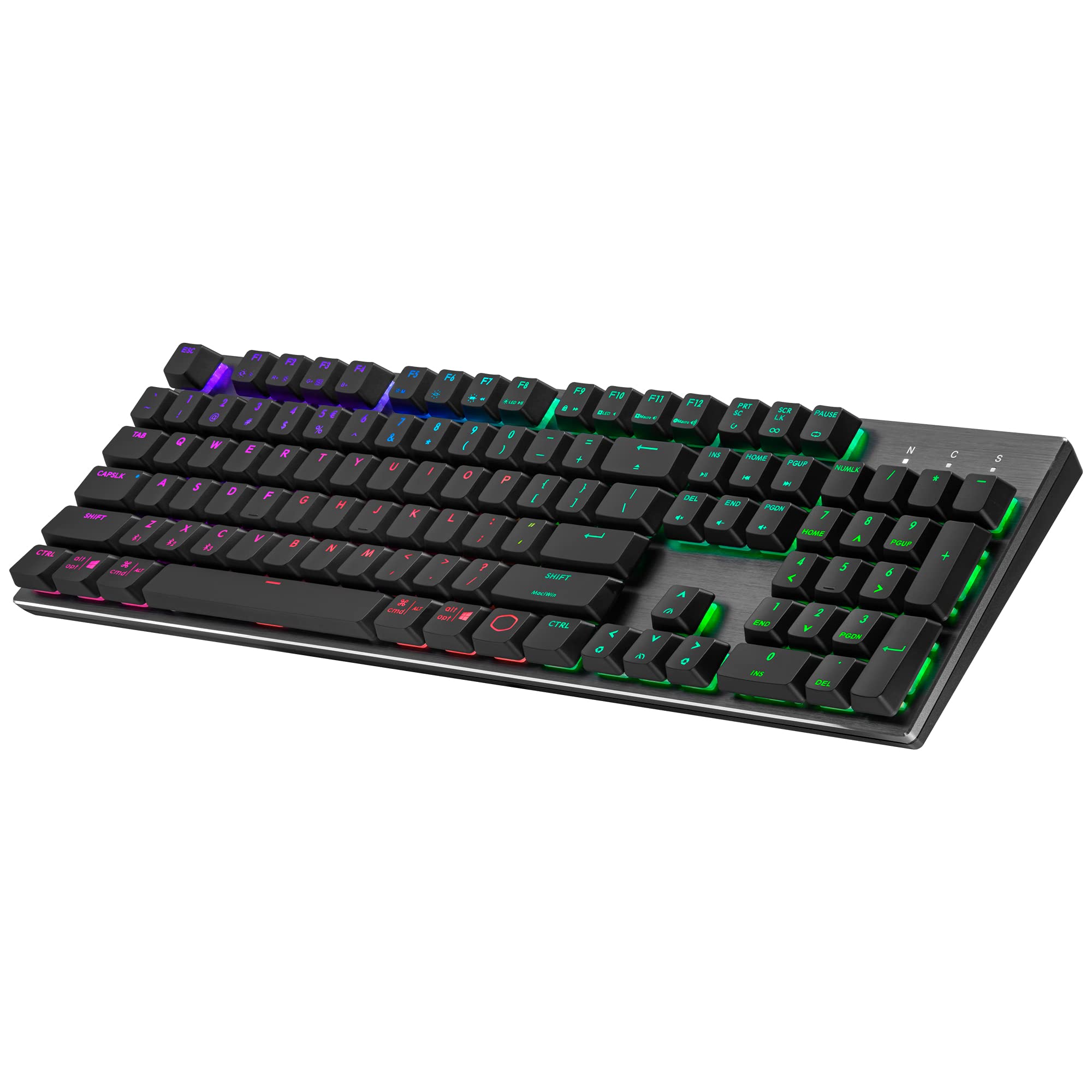 Cooler Master SK653 Hybrid Wireless Mechanical Gaming Keyboard - US Layout - RGB Backlit, Bluetooth & Wired Connectivity for PC, Mac, PS5, Xbox Gaming & Office Work
