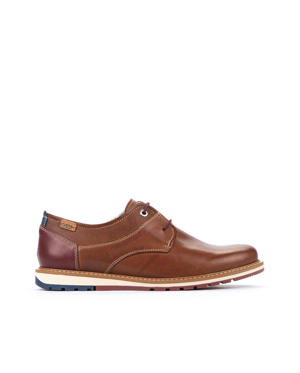 PIKOLINOS Berna Men's Genuine Leather Lace-Up Dress Shoes - Perfect for Office, Formal Events & Special Occasions