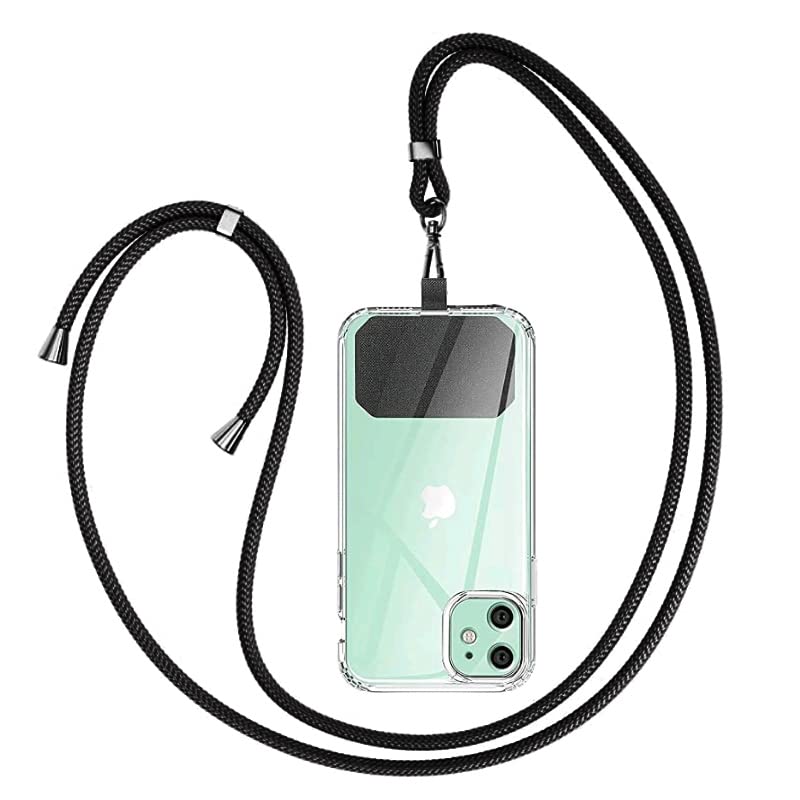 Universal Phone Lanyard - Adjustable Nylon Neck Strap for Smartphones - Perfect for Work & Travel