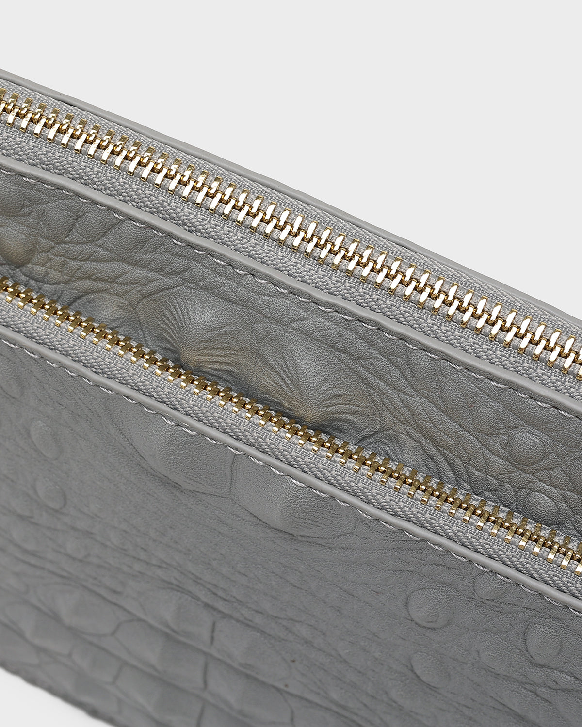 Apollo 2 Grey Clutch Purse for Women - Elegant Evening Bag for Parties, Weddings & Special Occasions