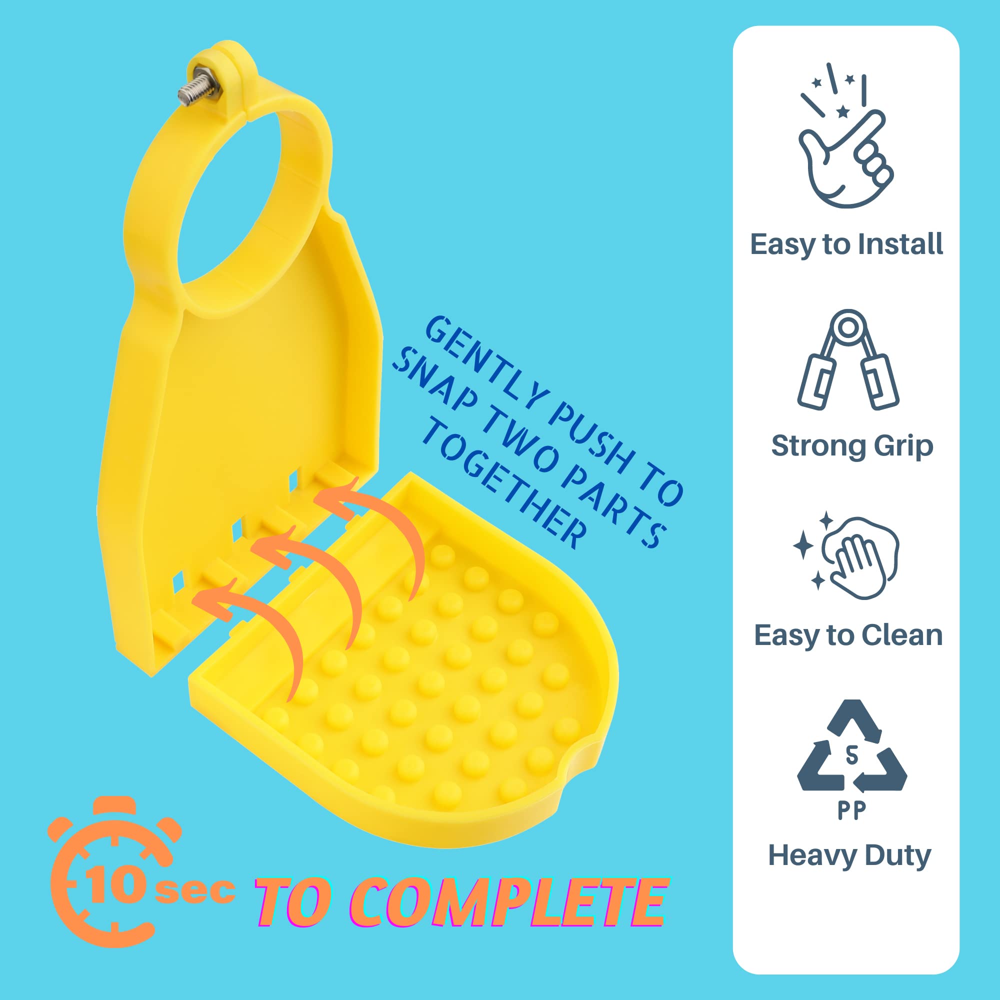 Foldable Laundry Detergent Tray Catcher - No Spill Drip Cup Holder for Organized Laundry Room | Perfect for Top-Load Washers & Small Spaces