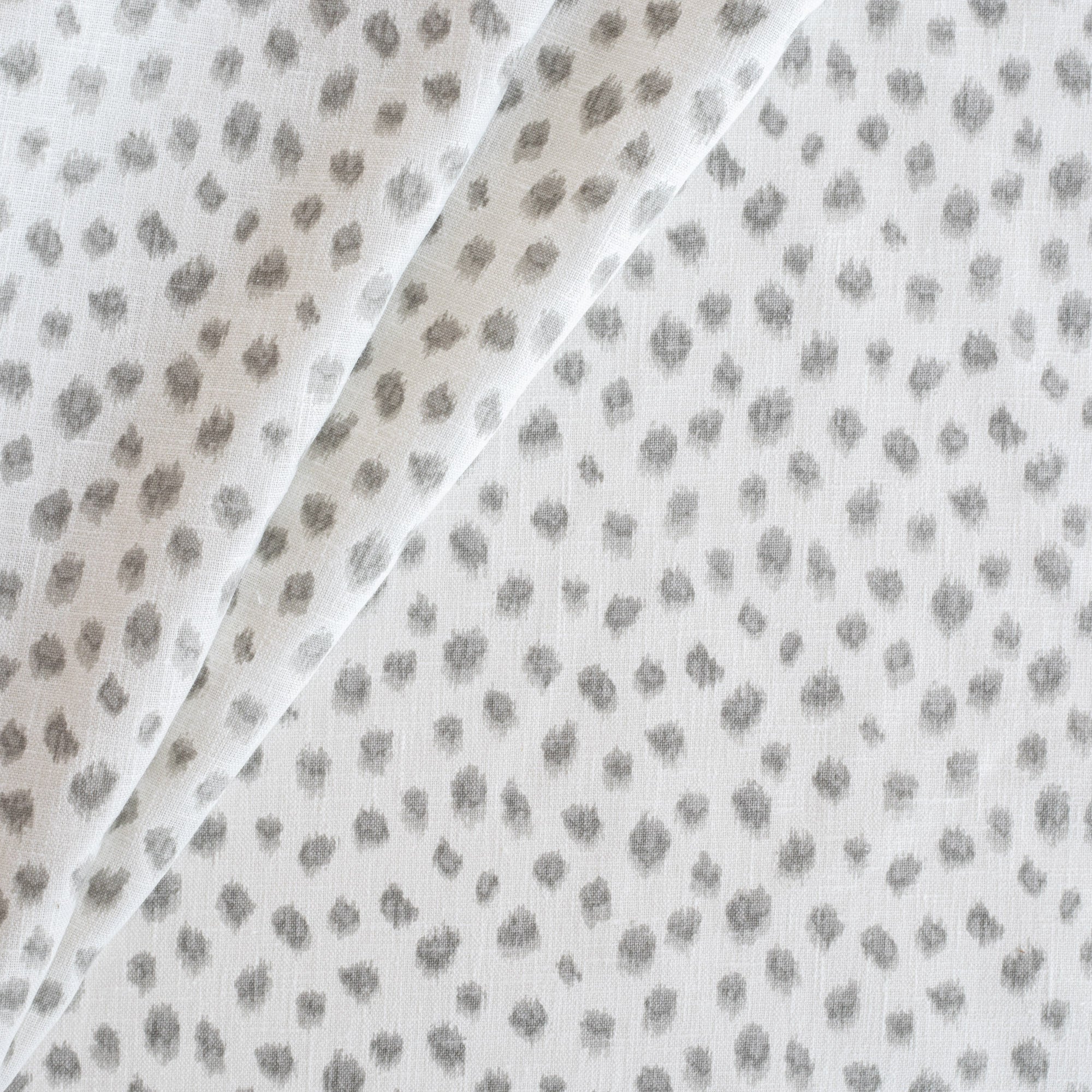 Premium Soft Grey Mara Spot Fabric - Breathable & Durable Textile for DIY Crafts, Upholstery, and Home Decor Projects