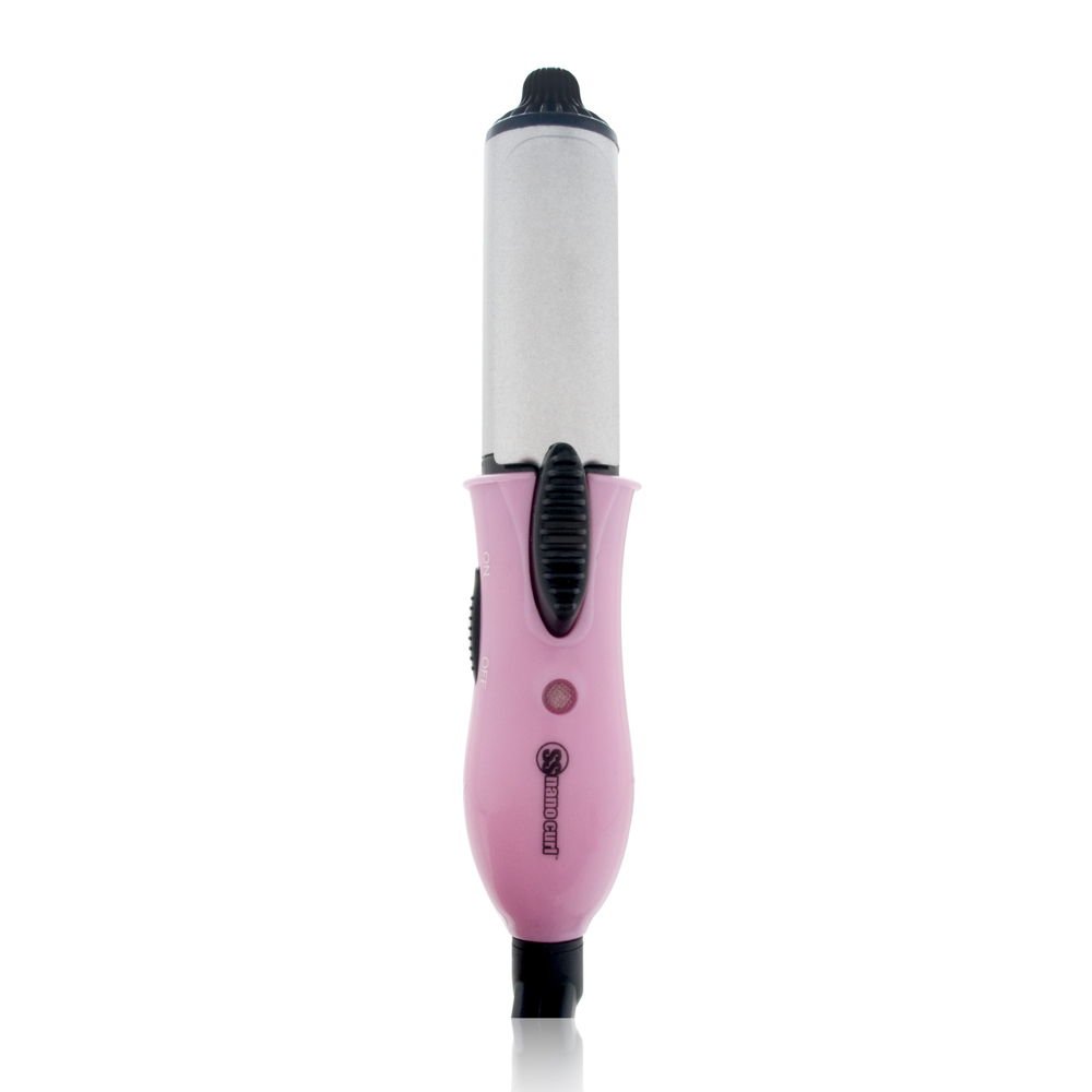 Slik Stik Nano 1 Inch Curling Iron - Professional Hair Curler for Beach Waves, Loose Curls & Voluminous Styles - Perfect for Home Use, Salon & Travel
