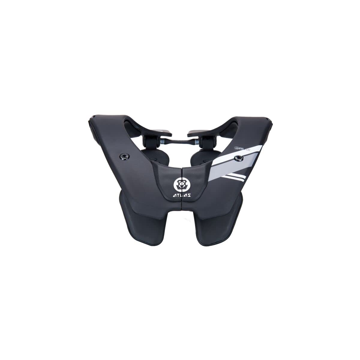 Atlas Air Lite Anti-Compression Sport Neck Brace (Adult - Small) - Lightweight Support for Powersports, Motocross, Offroad Racing, BMX, Mountain Biking | Protective Gear for Snowmobiling & Snowboarding | Black Color | Ideal for Extreme Sports & Outdoor Adventures