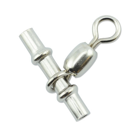AFW Sleeve Swivels - Heavy Duty Rotating Fishing Swivel Connectors for Saltwater & Freshwater Fishing - Perfect for Lures, Rigs & Tackle Setup