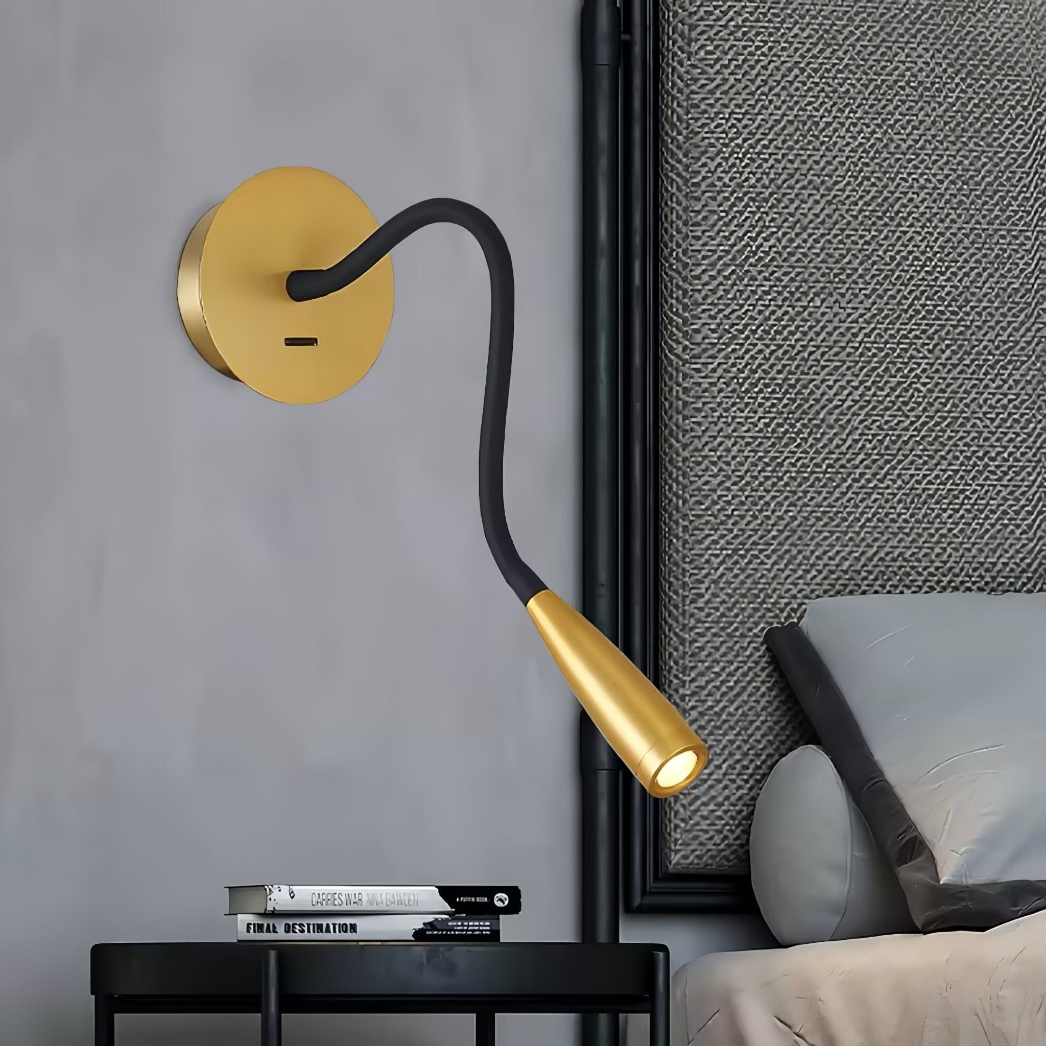 Flexi Hose Wall Light - Expandable Garden Hose with Adjustable Spray Nozzle - Perfect for Outdoor Watering, Car Washing, and Patio Cleaning