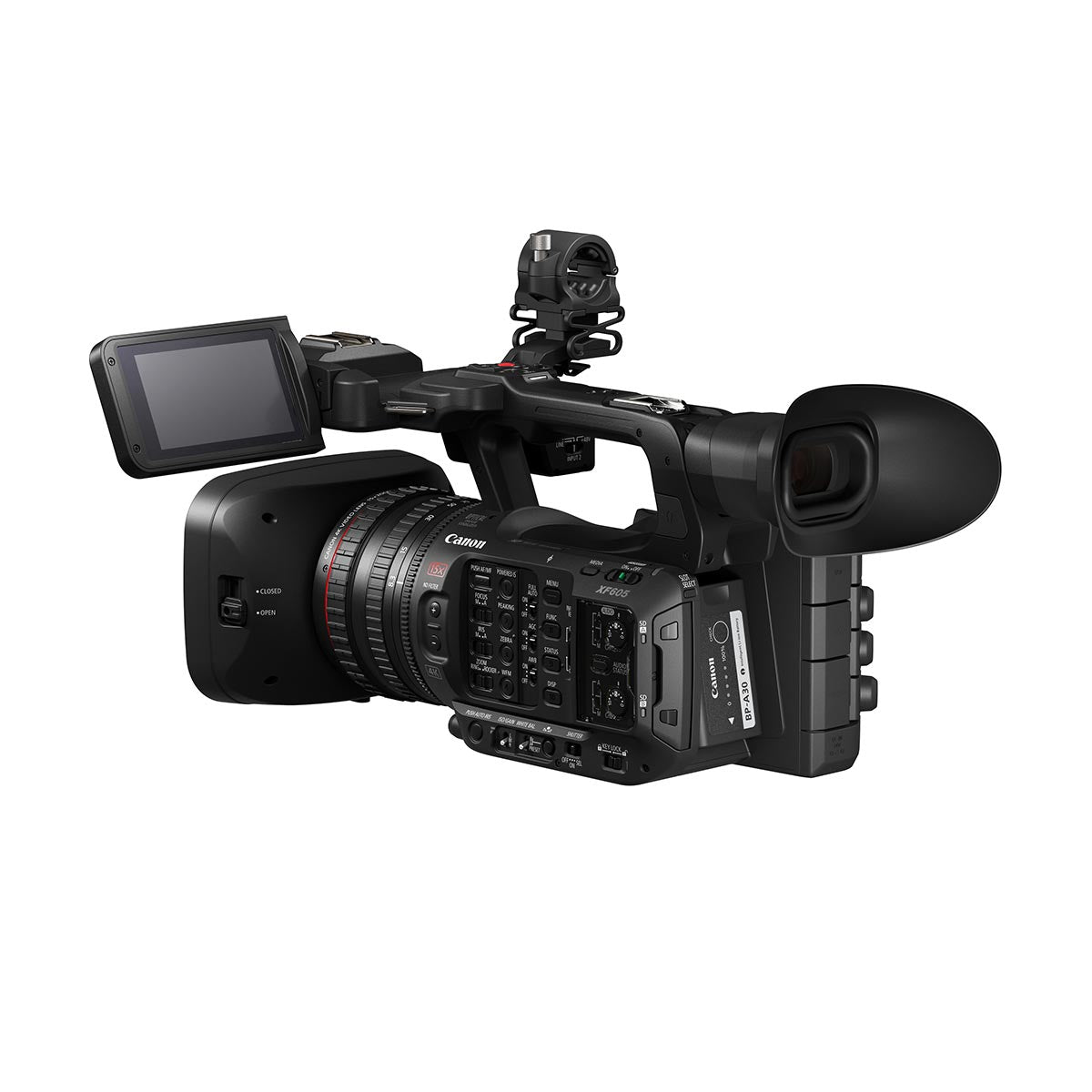 Canon XF605 Professional 4K UHD HDR Camcorder - Perfect for Filmmaking, Live Streaming & Broadcast Journalism