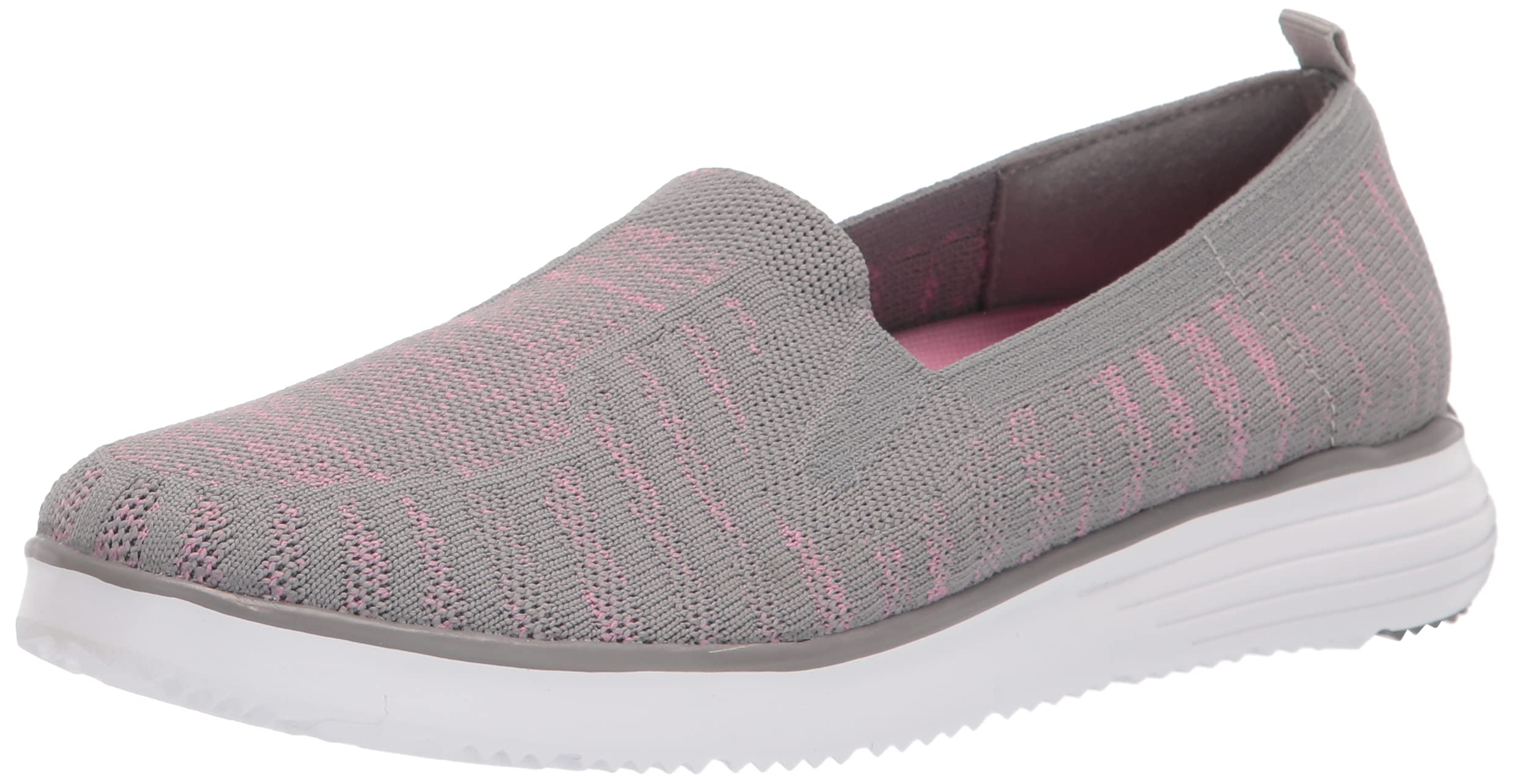Propét Women's Travel Fit Slip-On Sneakers - Lightweight Comfortable Walking Shoes for Travel, Work & Everyday Wear - Non-Slip Casual Shoes for Women with Arch Support