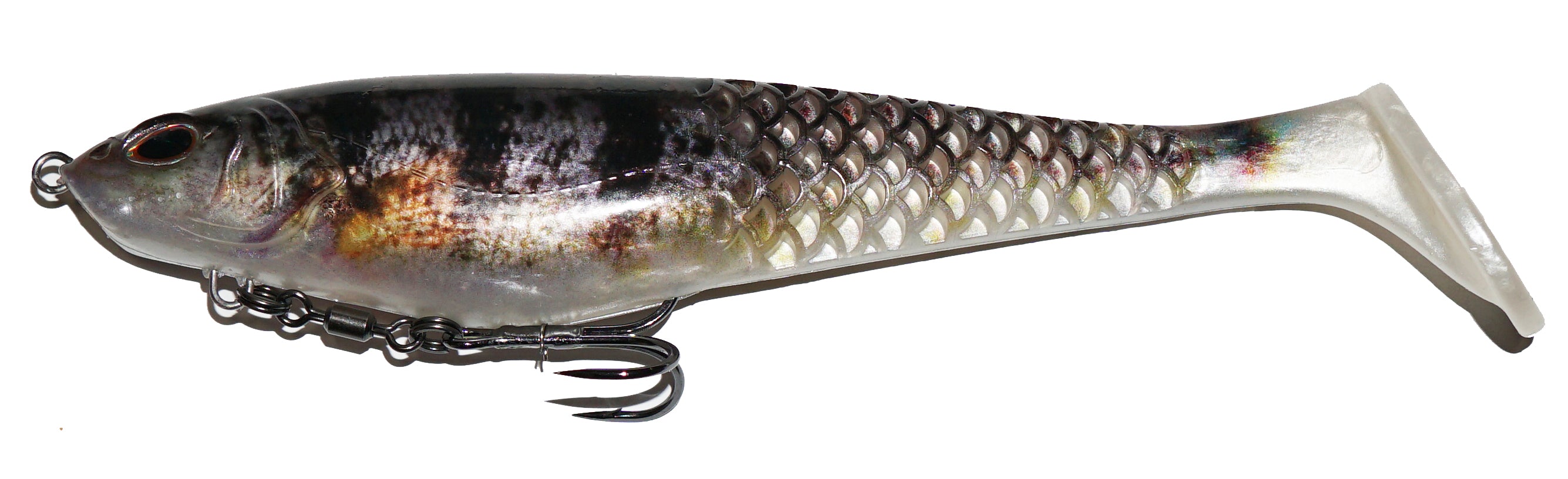 Berkley Cullshad 8 Fishing Lure - Topwater Swimbait for Bass, Walleye & Pike - Perfect for Freshwater & Saltwater Fishing - Ideal for Casting, Trolling & Jigging