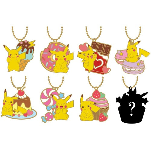 Pokemon Pikachu Stained Glass Keychain - Cute Ball Chain Keyring for Anime Fans, Gift for Collectors - Perfect for Backpacks, Key Rings & Cosplay Accessories
