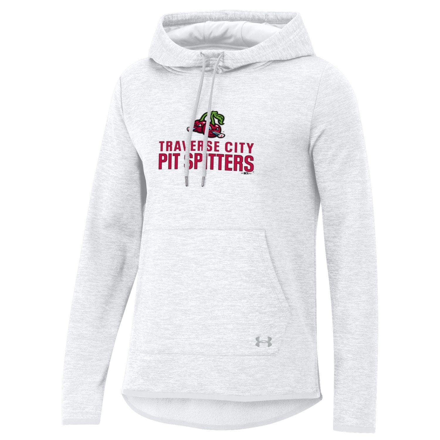 Women's UA White Twist Armour Fleece Hoodie - Warm & Stylish Winter Pullover for Running, Hiking & Outdoor Activities