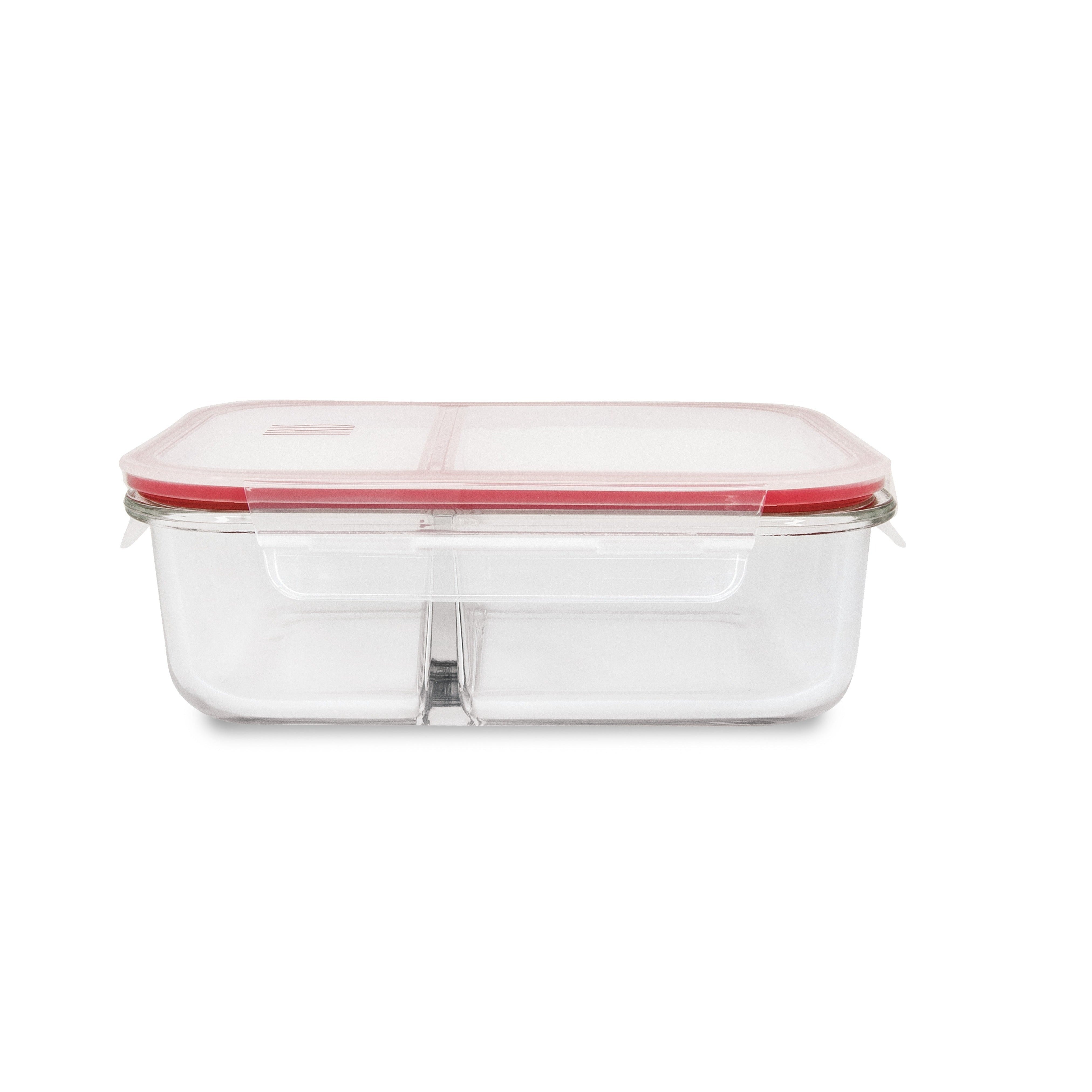 Premium Glass Food Storage Containers with Dividers - Airtight, BPA-Free, Various Sizes (12oz/24oz/32oz) - Perfect for Meal Prep, Leftovers & Pantry Organization