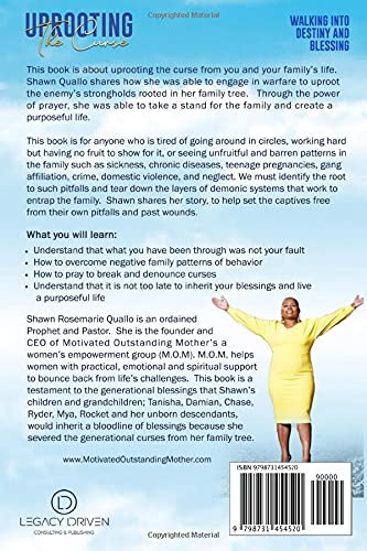 Uprooting The Curse: Walking Into Destiny and Blessing - Christian Inspirational Book for Spiritual Growth & Breakthrough - Perfect for Bible Study, Prayer Groups, and Personal Devotion