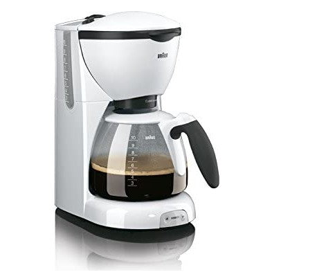 Braun KF520/1 Cafe House Coffee Maker 220V - Premium Drip Coffee Machine for Home & Office, Perfect for Espresso & Brewing Fresh Coffee Daily