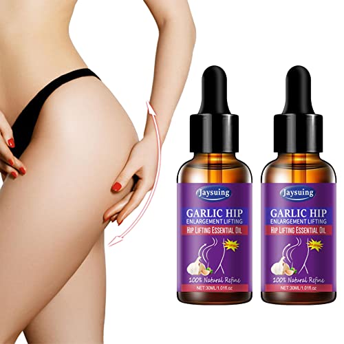 BootyUp Butt Firming & Lifting Essential Oil for Women - Natural Skin Tightening & Enhancement Formula (2 Pack) - Perfect for Post-Workout Recovery & Body Contouring