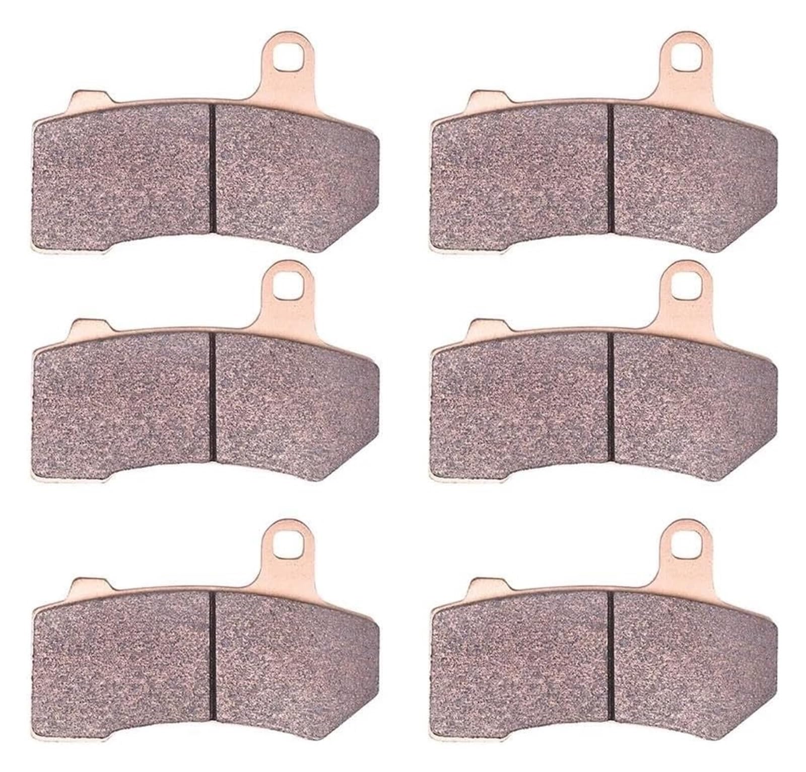 Harley Davidson FLHTK Ultra Classic Electra Glide FLHTKL Limited Low Motorcycle Sintered Copper Brake Pads - Front & Rear Replacement for Smooth Stopping - Perfect for City Commuting & Long Distance Touring