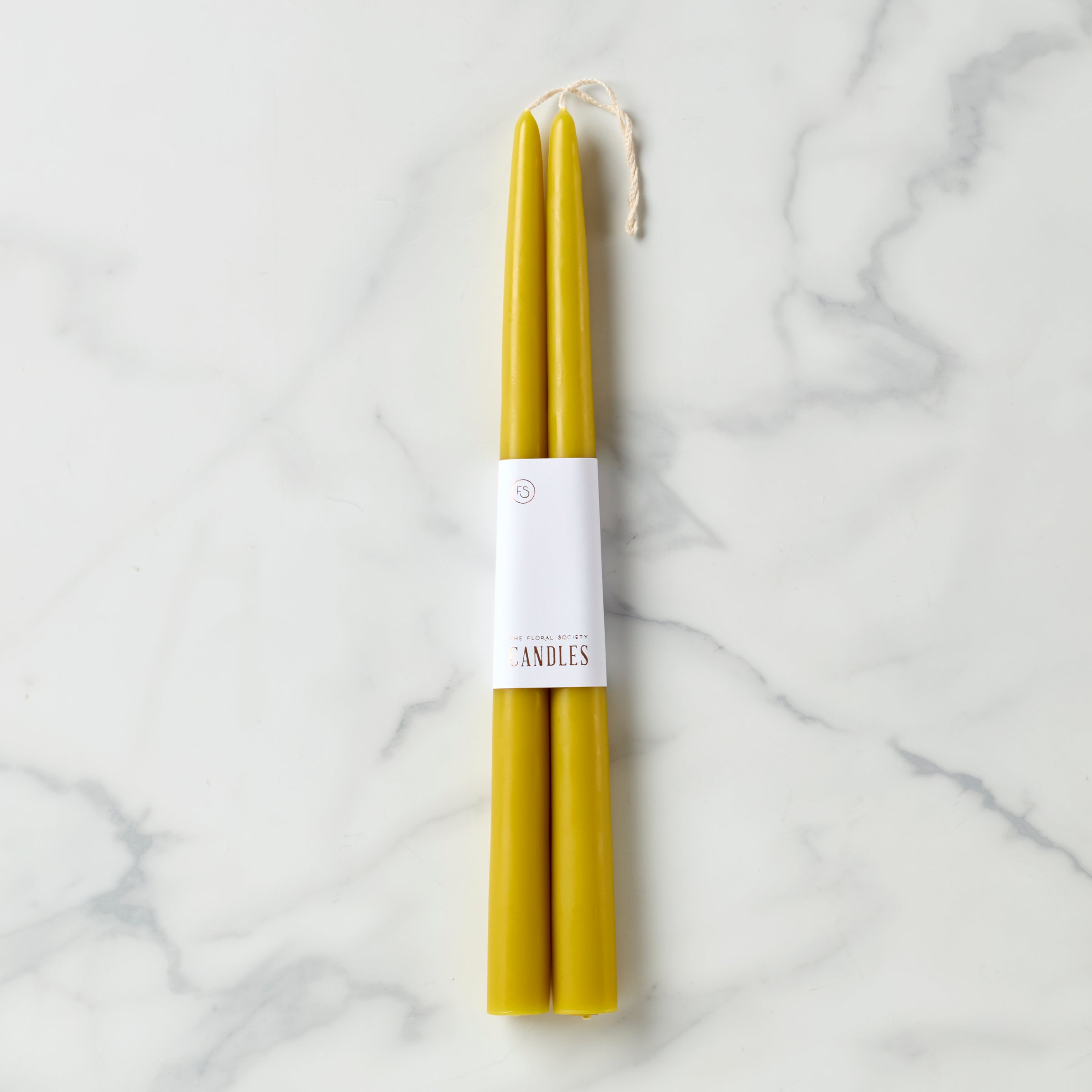 12-Pack Citrine Dipped Taper Candles - Elegant Dinner & Romantic Decor for Weddings, Holidays & Home
