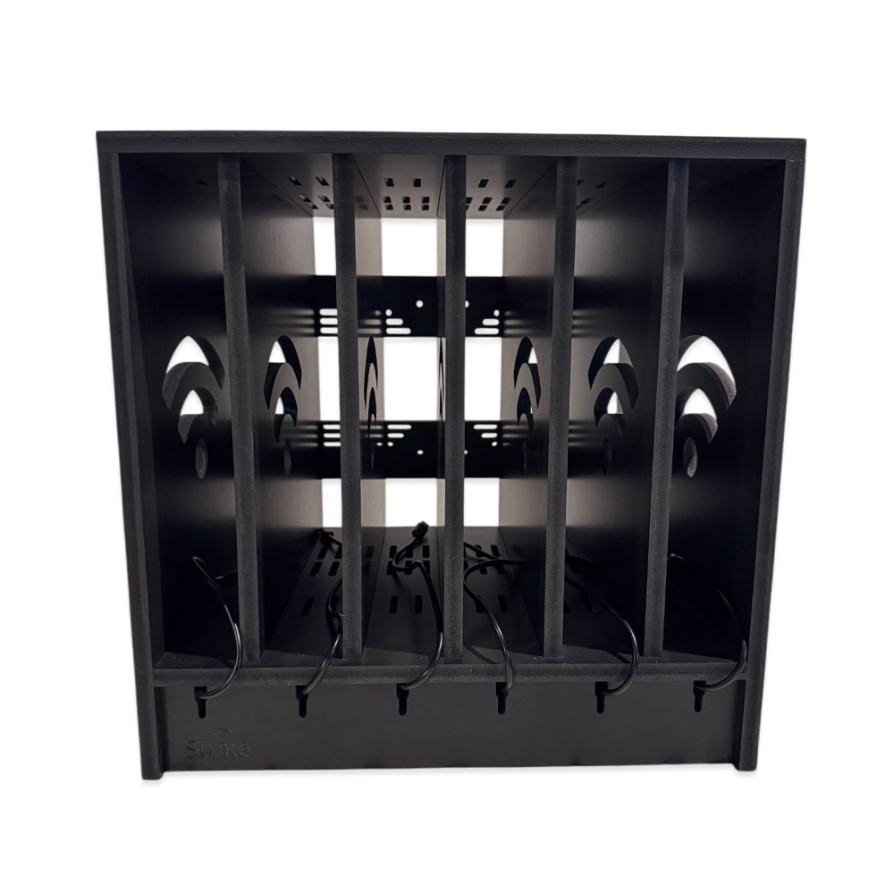 6 Bay USB C Tablet Charging Station - Fast Charging Cabinet for iPad, Samsung Tablets (Large & XL Size) - Perfect for Schools, Offices & Libraries