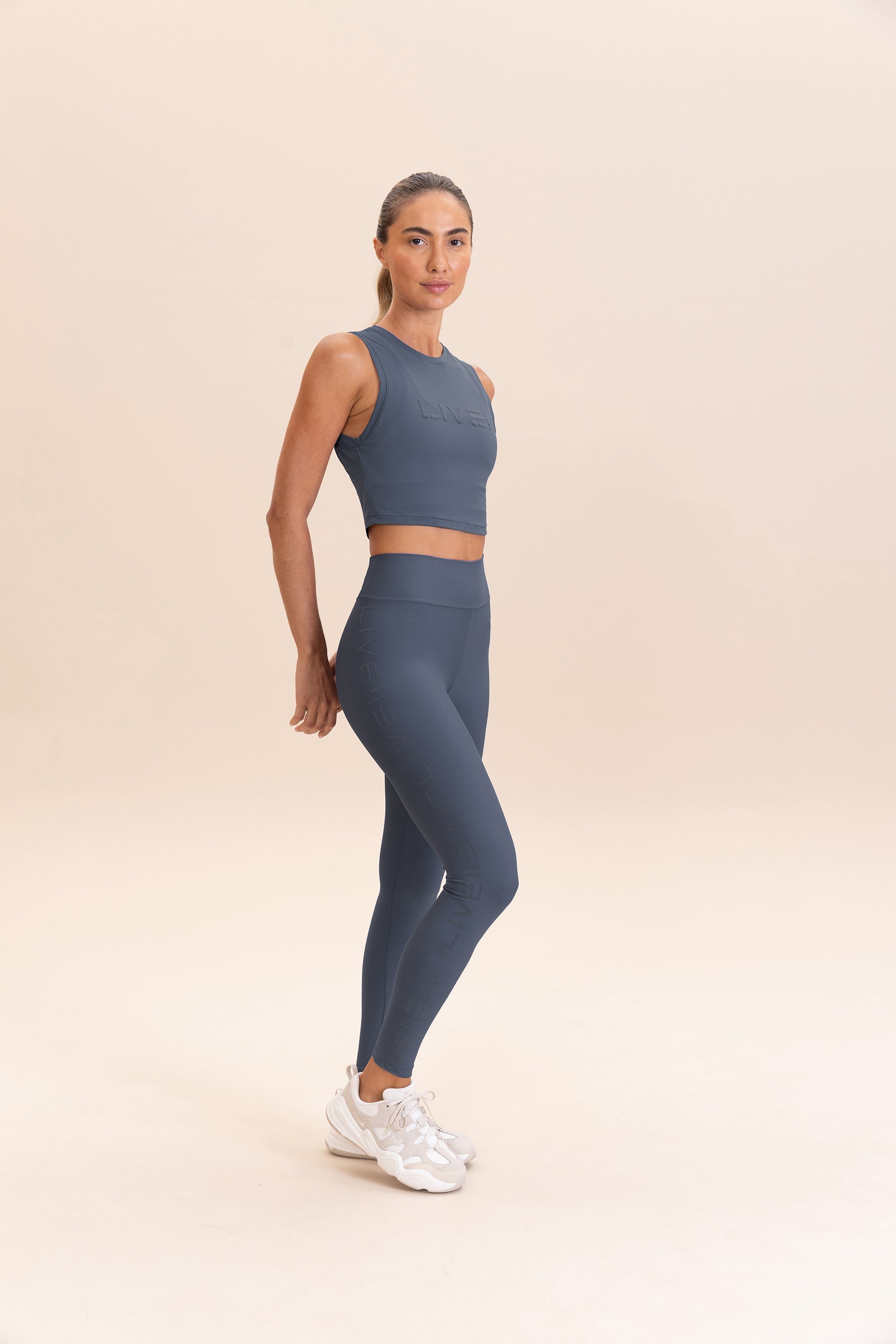 LIVE! Comfort Crop Tank Top for Women - Soft Breathable Summer Workout Top - Perfect for Yoga, Running & Gym