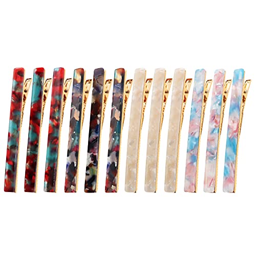 12 Pcs White&Red&Blue&Pink