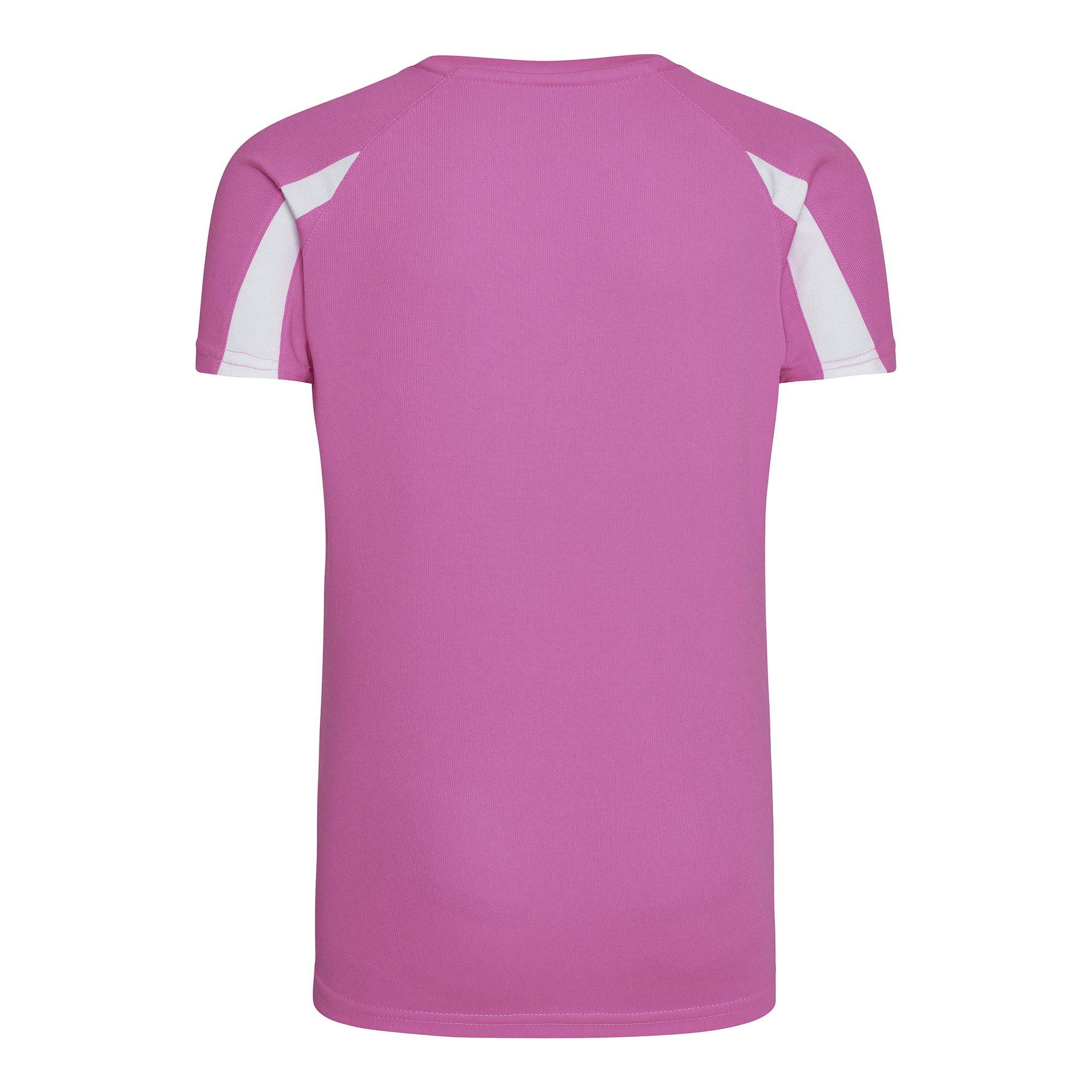 Just Cool Kids Big Boys Contrast Plain Sports T-Shirt - Breathable Cotton Athletic Tee for Boys Activewear - Perfect for Basketball, Soccer & Outdoor Play