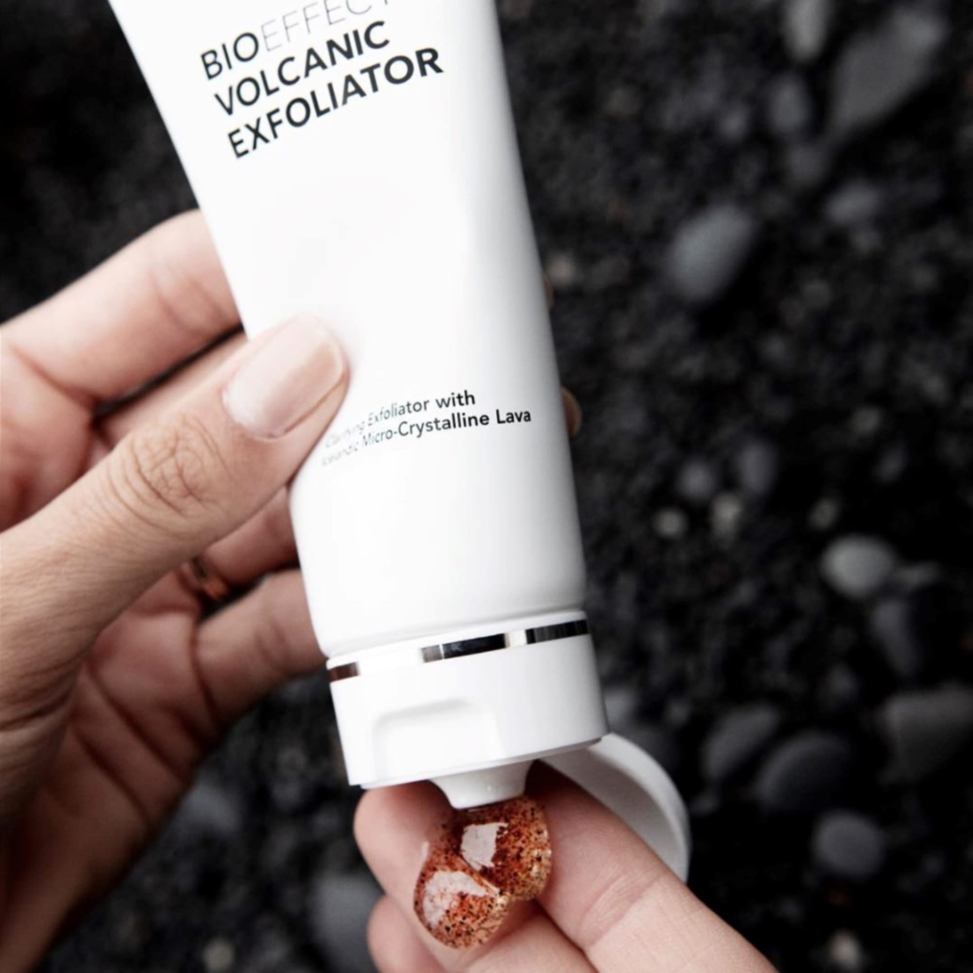 BIOEFFECT Volcanic Face Scrub - Gentle Lava Exfoliator for Glowing Skin