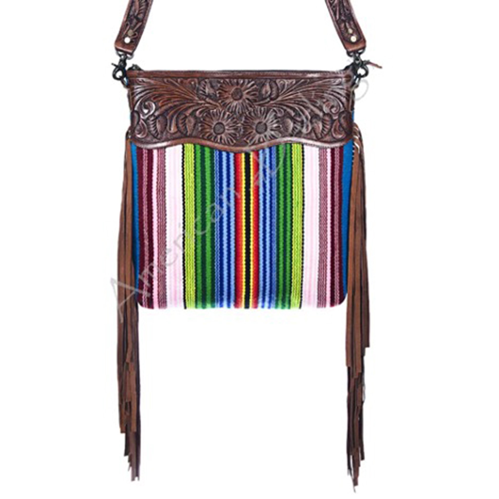American Darling Concealed Carry Purse - Multicolor Fringe Blanket Handbag for Women | Perfect for Outdoor Adventures, Travel & Everyday Use