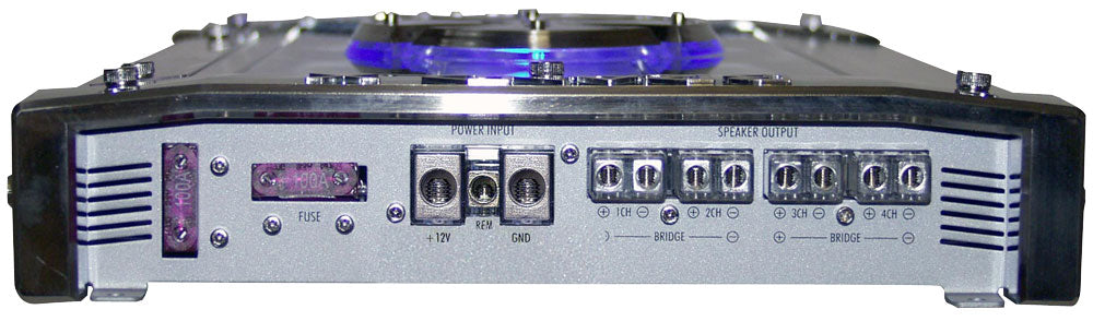 244 X 4 Channel Mosfet Amplifier - High Power Audio Amplifier for Car, Home Theater & Professional Sound Systems | Perfect for DJs, Concerts & Studio Recording