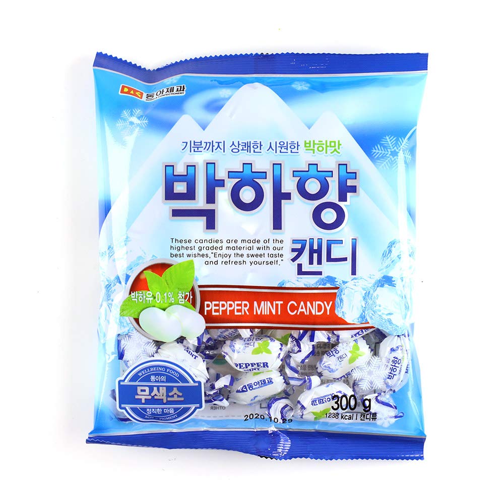 LENITH Korean Assorted Fruit Flavored Candy Pieces - Peppermint & Mixed Flavors | Bulk Snacks for Parties, Office Treats & Gift Bags