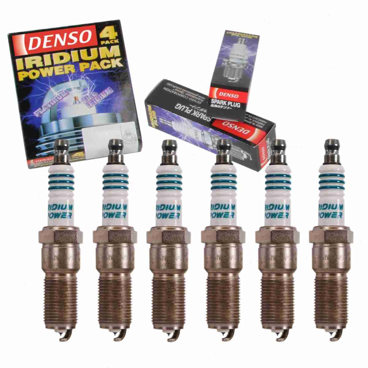 DENSO Iridium Power Spark Plugs ITL20 (6-Pack) - High Performance Replacement for Cars, Trucks & SUVs - Perfect for Engine Tune-Ups & Performance Upgrades