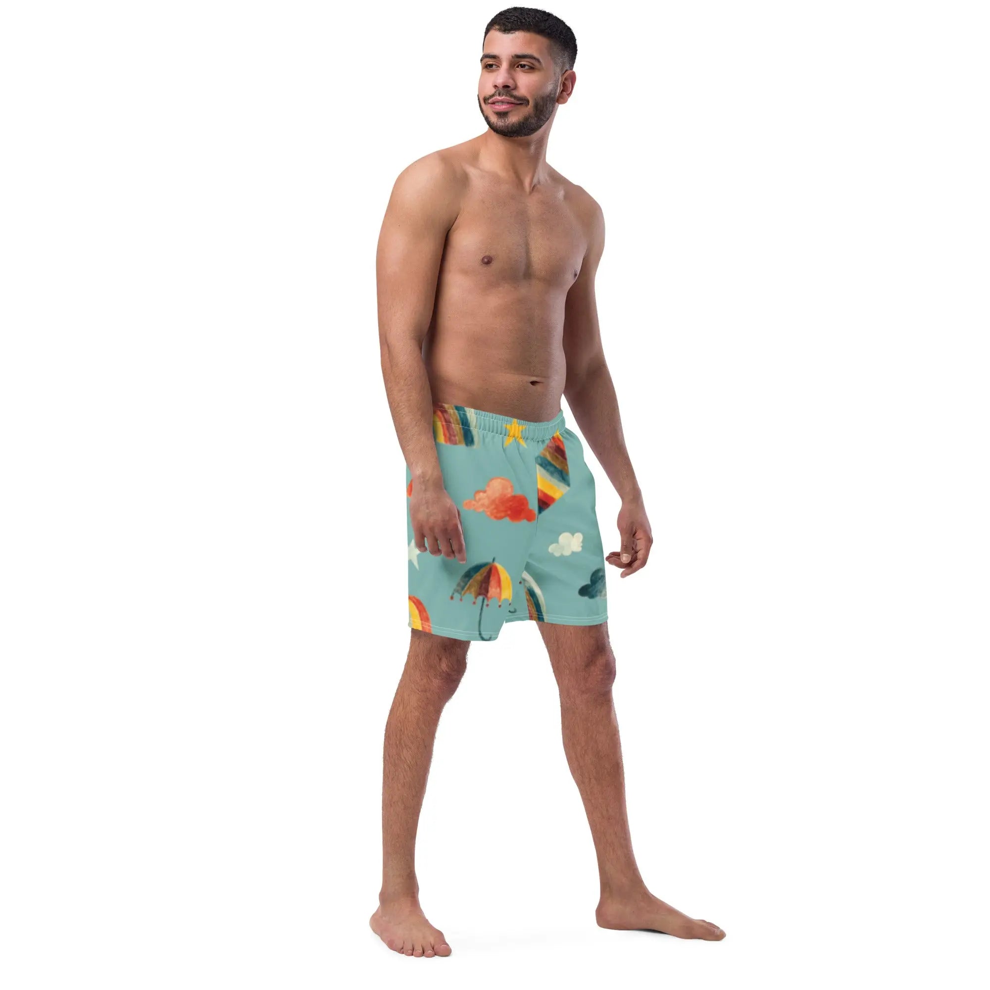 Men's Quick-Dry Swim Shorts for Beach & Pool | Lightweight & Comfortable | Perfect for Swimming, Surfing & Summer Activities
