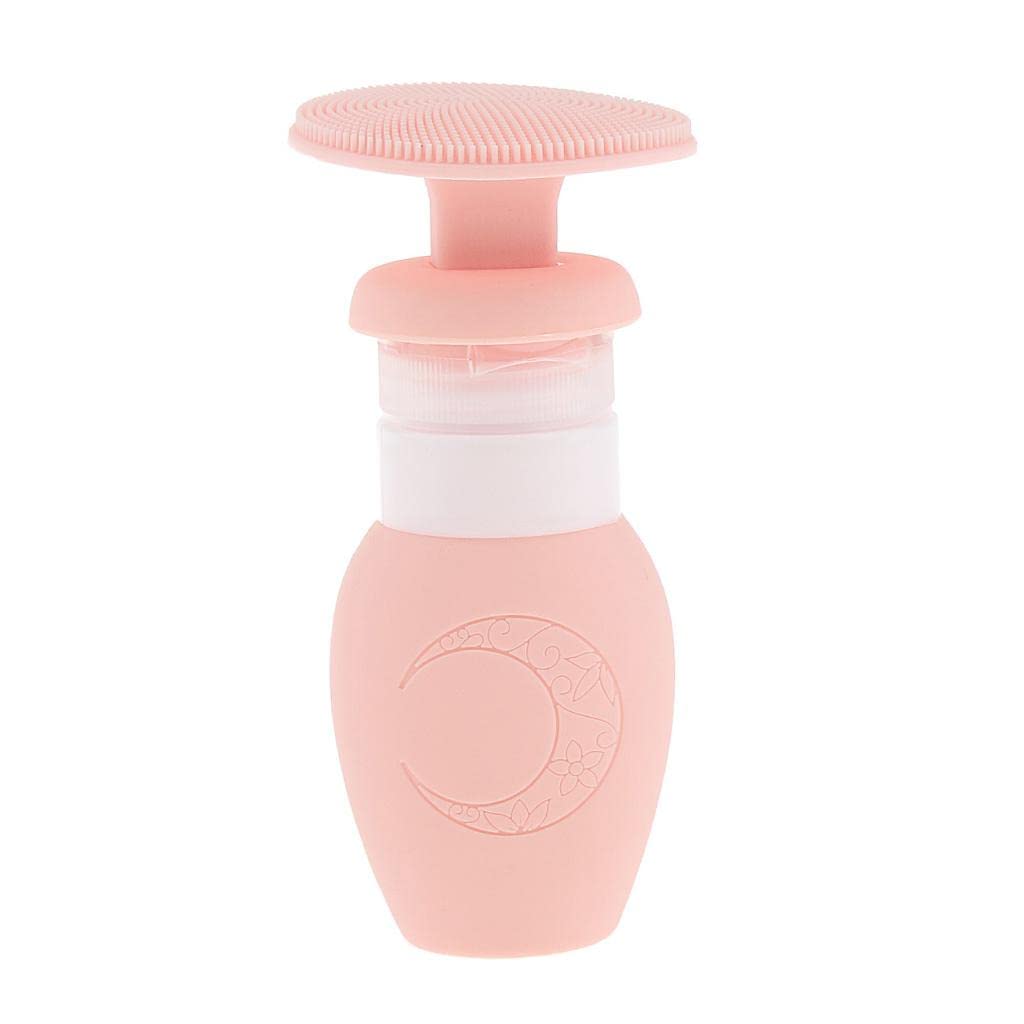GAH 70ml Refillable Empty Travel Bottles Set - Leakproof Cosmetic Containers for Shampoo, Lotion & Makeup Liquids (Pink) | Perfect for Air Travel, Gym & Toiletry Organization