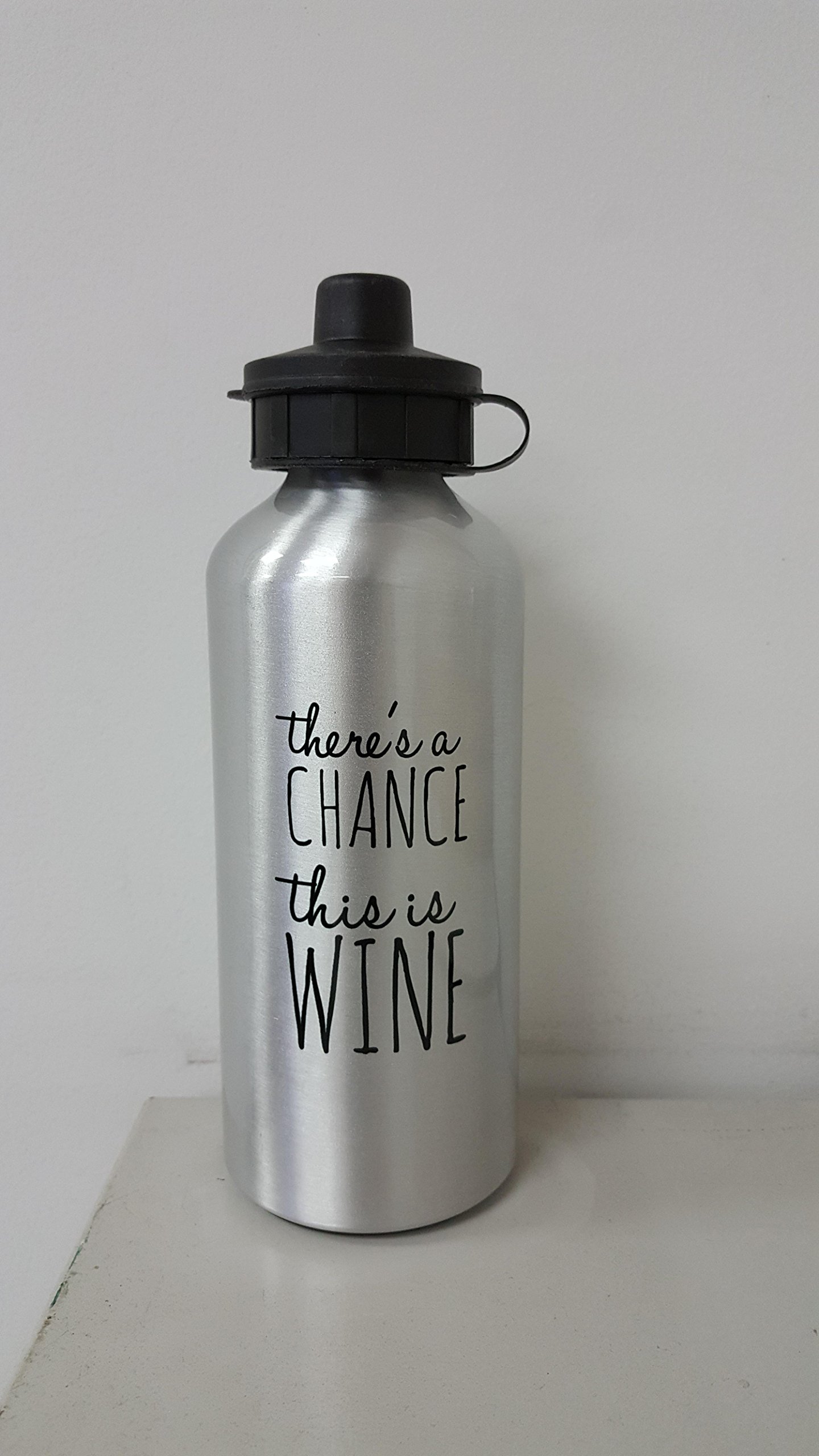 Funny Water Bottle - Looks Like Wine - Perfect for Office Pranks, Gym & Outdoor Activities