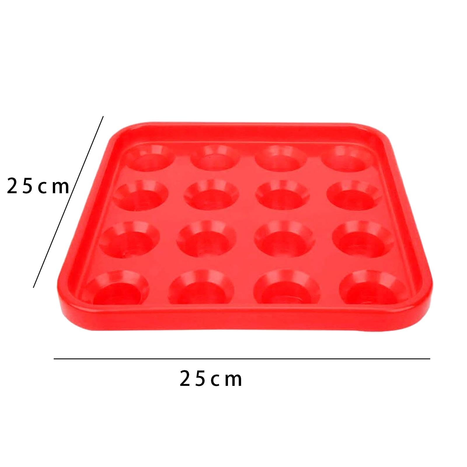 Premium Billiard Ball Holder Tray - 16 Ball Storage Organizer for Pool, Snooker & Game Room Accessories | Perfect for Home Bars, Game Rooms & Pool Halls