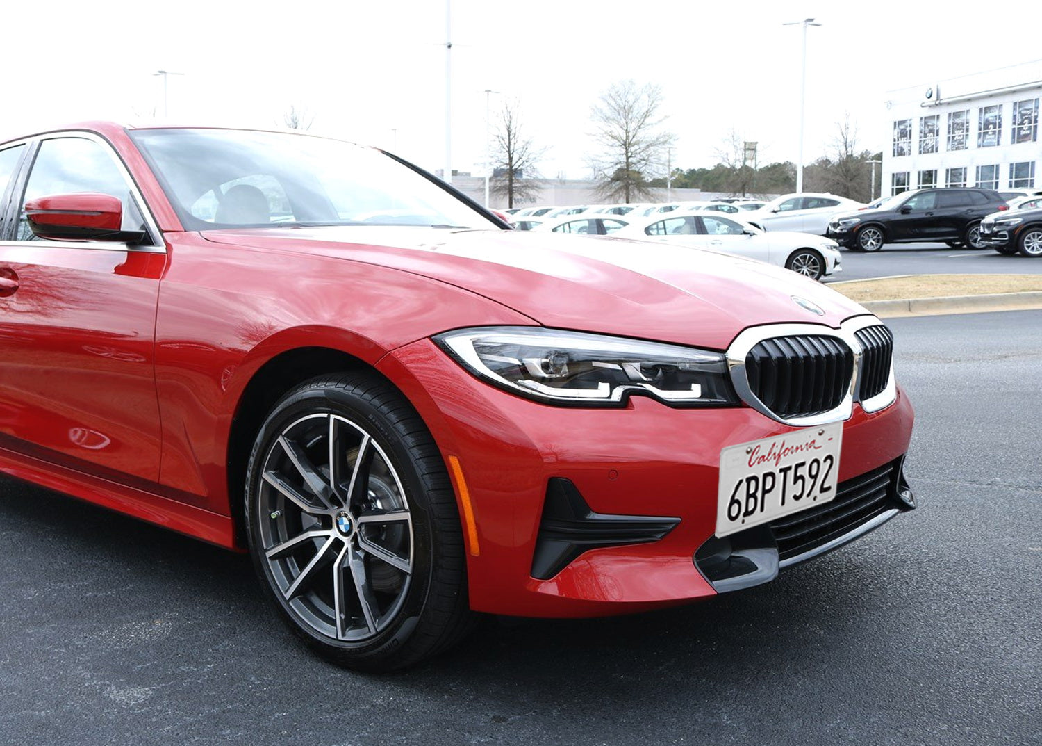 BMW G20 3 Series Front Bumper Tow Hook License Plate Mounting Bracket (2019-2023) - Perfect for Car Shows & State Compliance