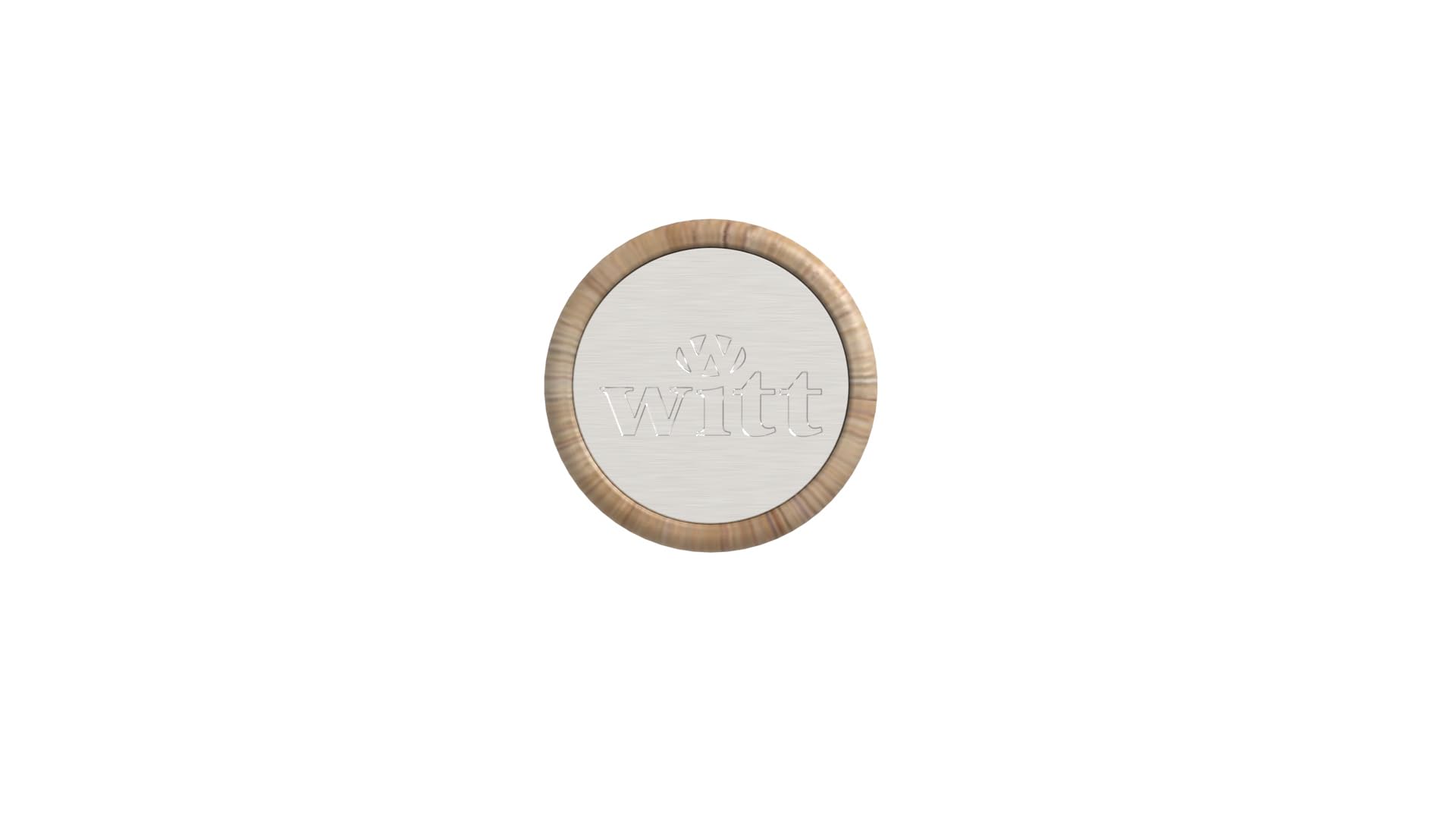 WITT Professional Grade FSC Wood Rolling Pin for Baking - Premium Pizza Dough Roller & Pastry Maker - Perfect for Homemade Pizza Night, Cookies, Pie Crusts & Baking Needs