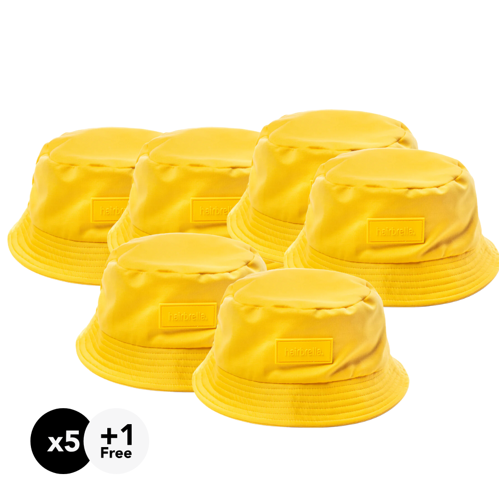 Waterproof Unisex Bucket Hat - Hairbrella Sun Protection Hat for Men & Women (Buy 5 Get 1 Free) - Perfect for Beach, Hiking, Fishing & Outdoor Activities