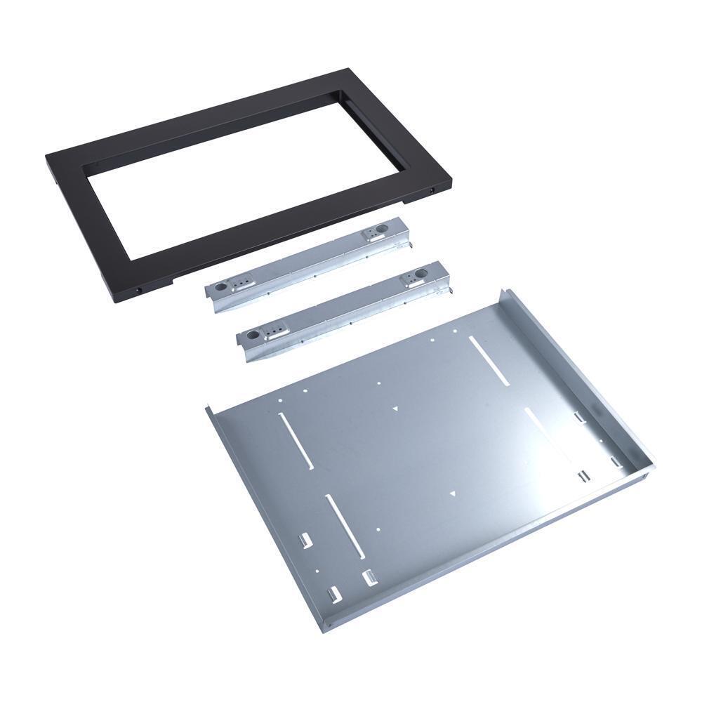 Amana MK2220AV 30-Inch Built-In Microwave Trim Kit - Stainless Steel Over-the-Range OTR Installation for Modern Kitchens