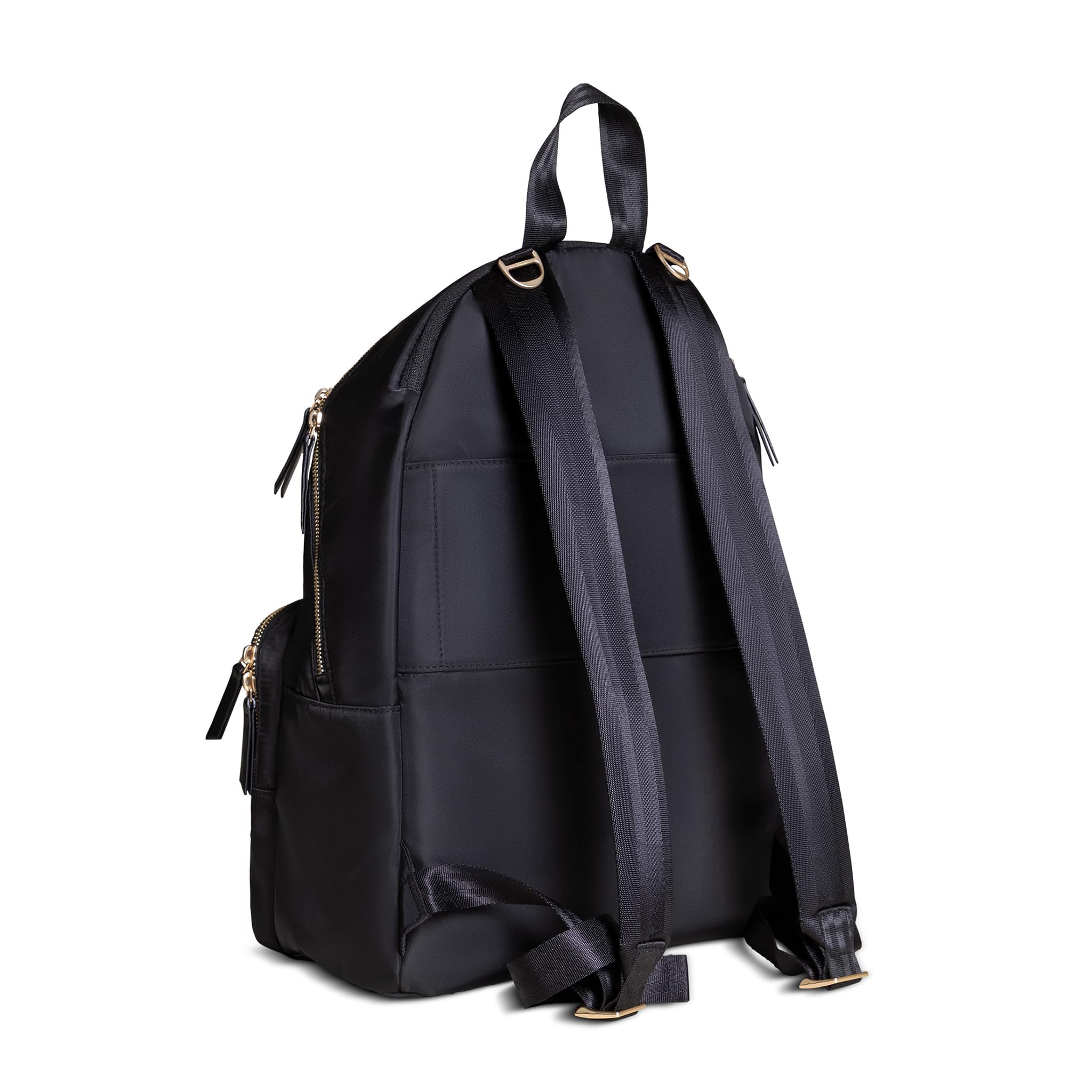 JuJuBe Everyday Diaper Backpack for Moms - Large Baby Travel Backpack with Changing Pad & Stroller Straps | Perfect for Carrying Bottles, Wipes, Diapers & Pacifiers | Ideal for Daycare, Travel & On-the-Go Parents (Black)