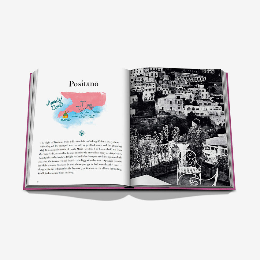 Assouline Amalfi Coast Coffee Table Book - Luxury Travel Photography & Italian Coastline Inspiration for Home Decor & Gifts