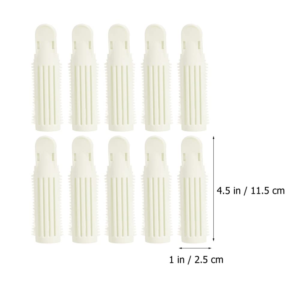 EXCLUZO 10pcs Volumizing Hair Clips for Women - Natural Fluffy Root Clips, Hair Styling Tools for Volume & Lift - Perfect for Daily Use, Home, Salon & Travel (Light Green)