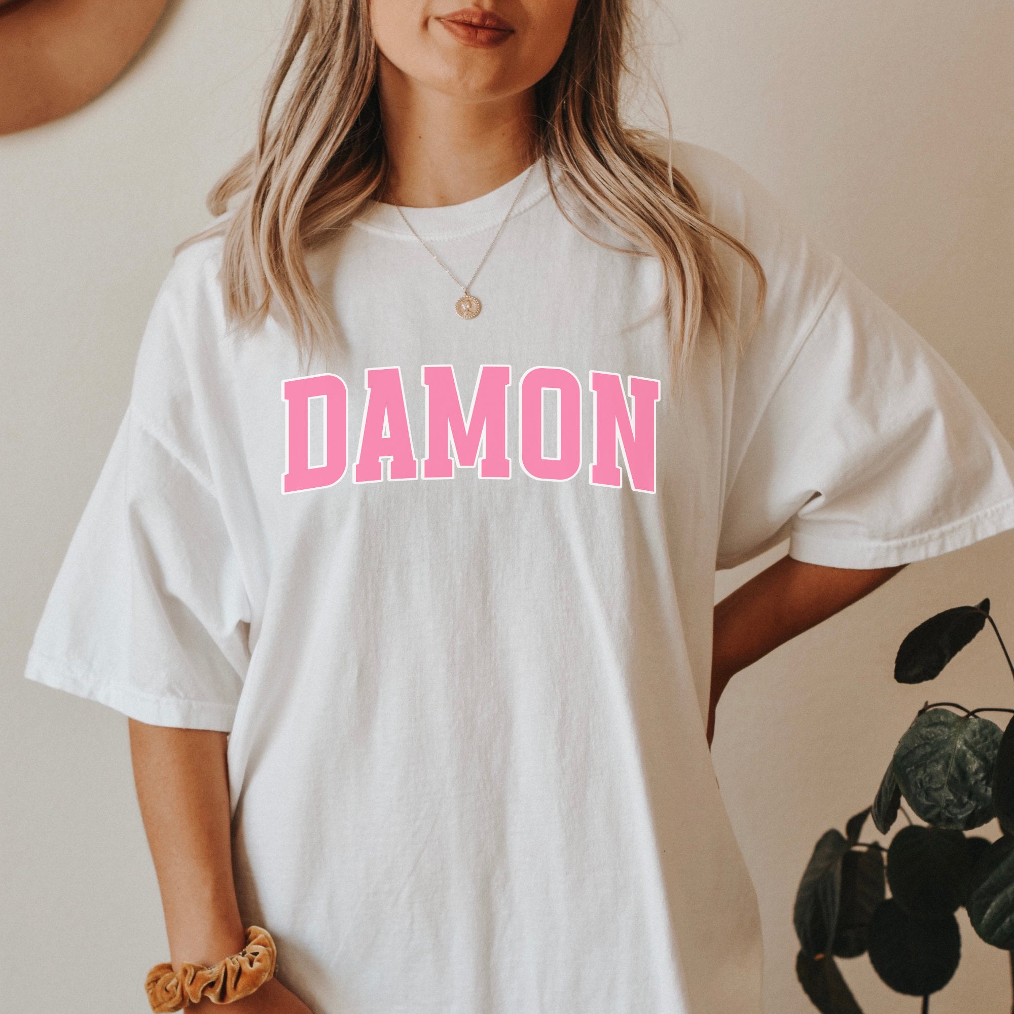 Damon Salvatore T-Shirt | The Vampire Diaries TVD Merchandise | Stefan Salvatore Gift | Vampire Diaries Fan Apparel | Perfect for Cosplay, Conventions & TVD Themed Parties
