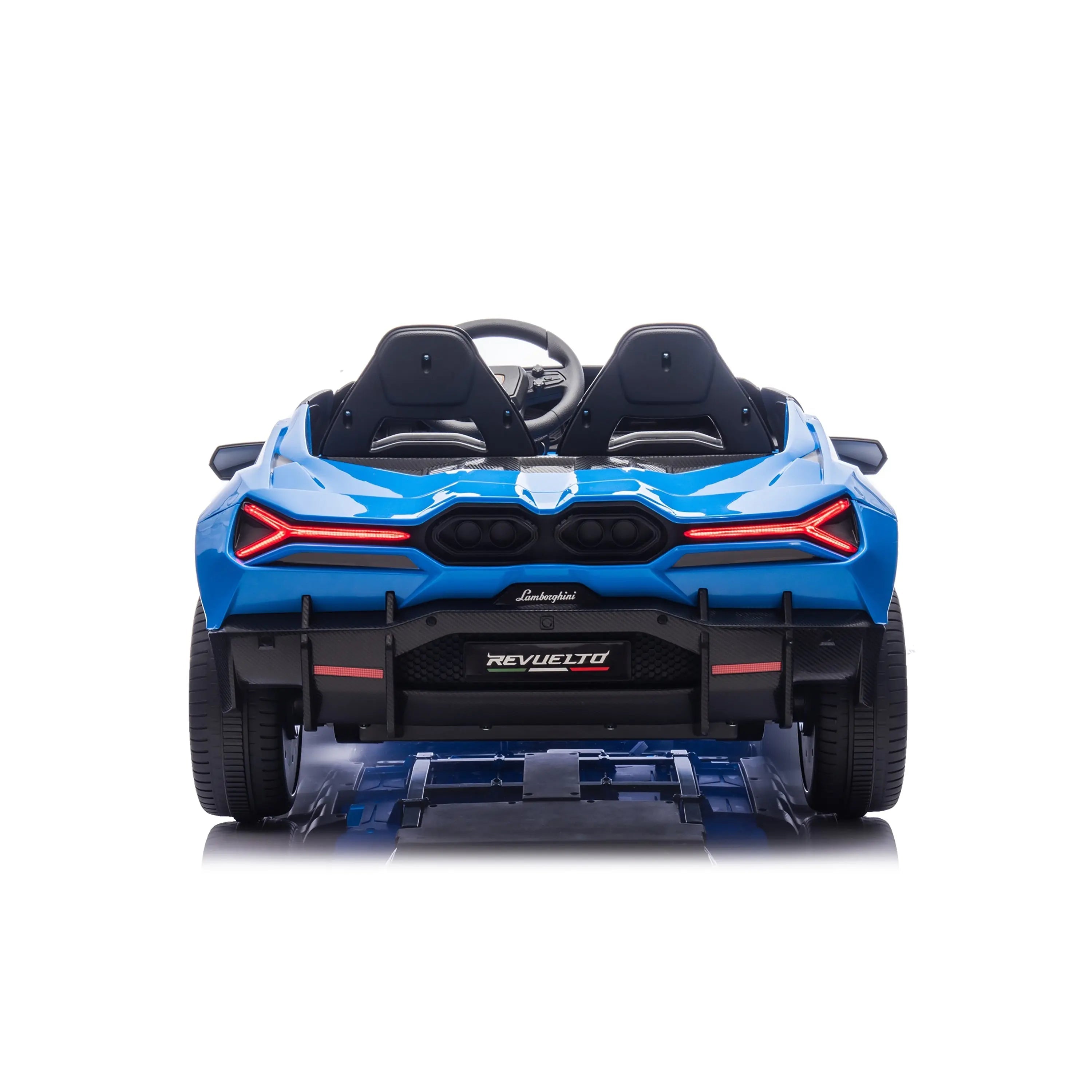 Lamborghini Revuelto 24V Kids Electric Ride On Car - Licensed Battery-Powered Toy Vehicle for Boys & Girls (Ages 3-8) - Perfect for Outdoor Play, Birthday Gifts & Backyard Fun