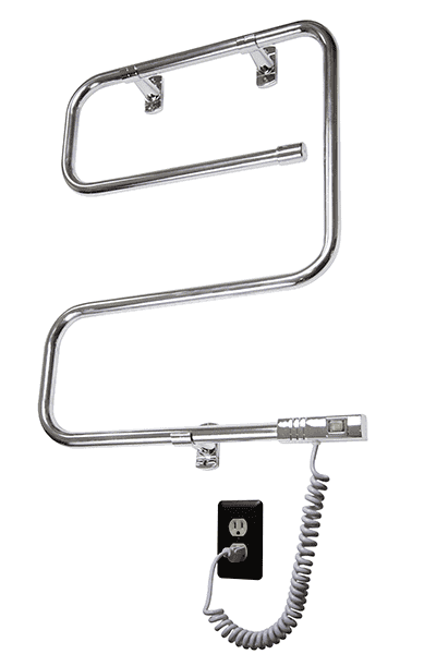 Myson WSPHR03 3 Bar Wall Mounted Electric Towel Warmer - 19.7